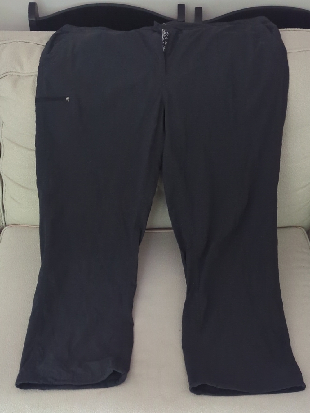 LL Bean Hiking Lightweight Cargo Pants in Charcoal Gray